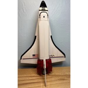 VTG Battery Operated NASA Space Shuttle Orbiter Toy - Tested & Working - USA